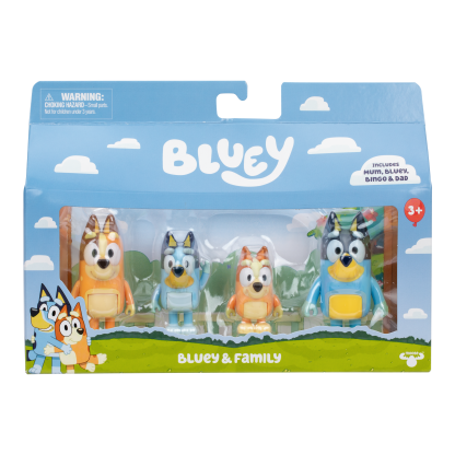 Shopkins Bluey S13 Figure 4 Pack
