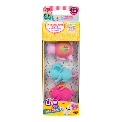 Shopkins Little Live Pets Needees S2 3 Pack