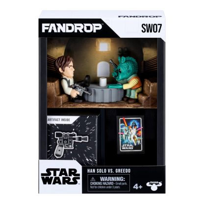 Shopkins FANDROP Star Wars W3 Figure 2 Pack Han Solo Vs Greedo