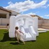 Little Tikes Cloud Collection™ Jump ‘n Double Slide Bouncer – White